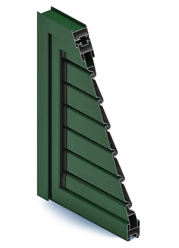 Aluminium shutters